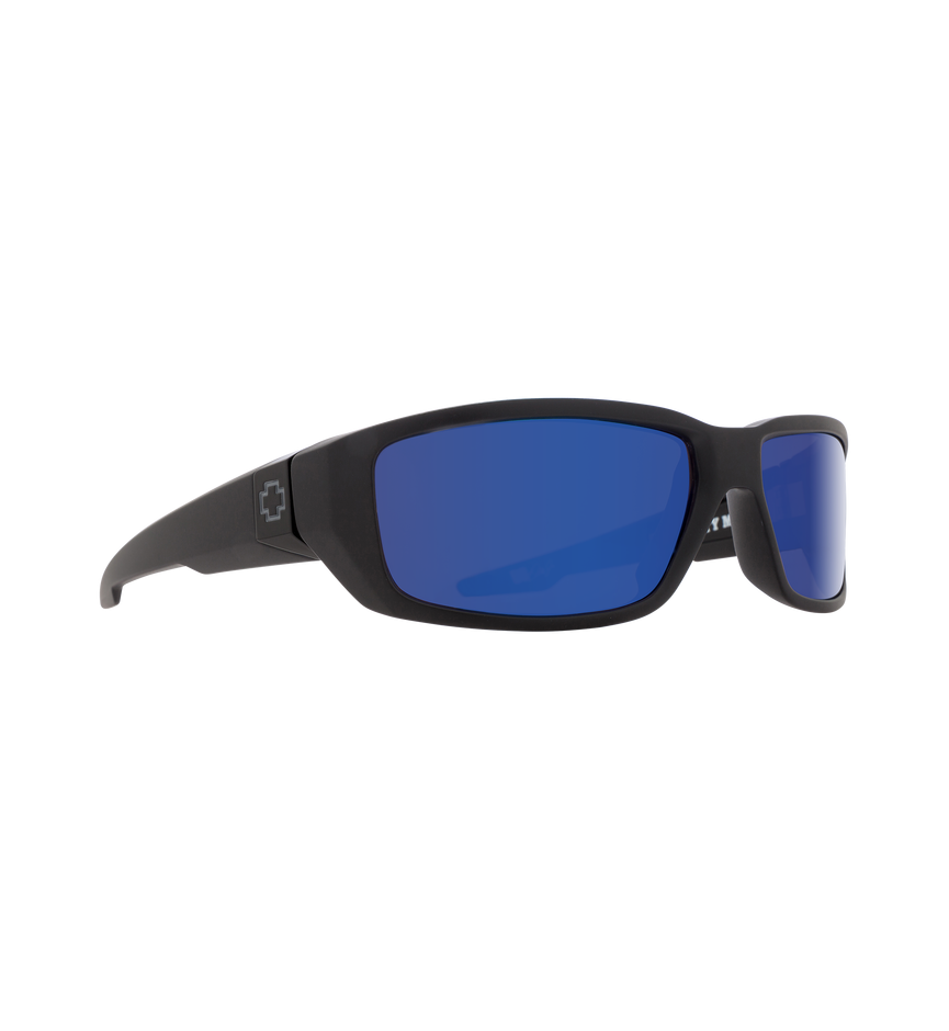 DIRTY MO MATTE BLACK – HAPPY BRONZE POLAR w/ BLUE SPECTRA