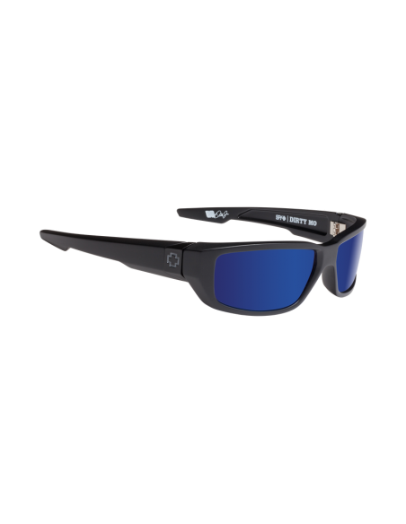 DIRTY MO MATTE BLACK – HAPPY BRONZE POLAR w/ BLUE SPECTRA