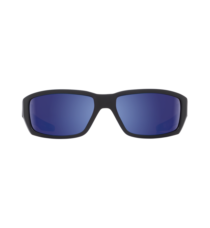DIRTY MO MATTE BLACK – HAPPY BRONZE POLAR w/ BLUE SPECTRA