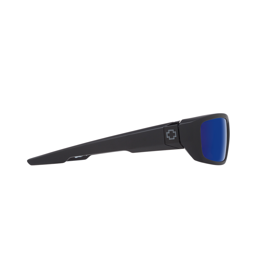 DIRTY MO MATTE BLACK – HAPPY BRONZE POLAR w/ BLUE SPECTRA