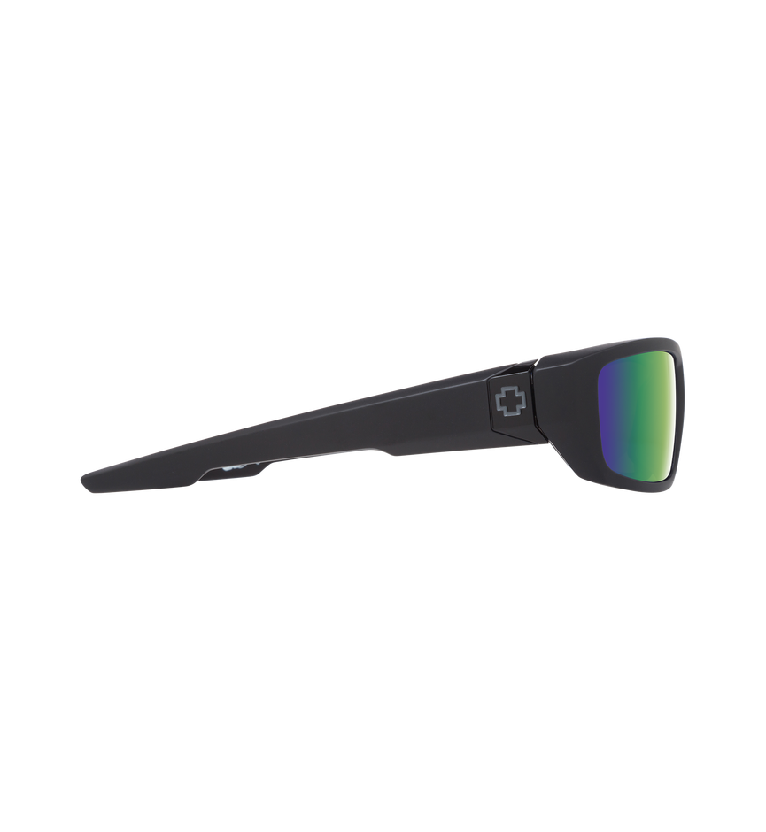 DIRTY MO MATTE BLACK – HAPPY BRONZE POLAR w/ GREEN SPECTRA