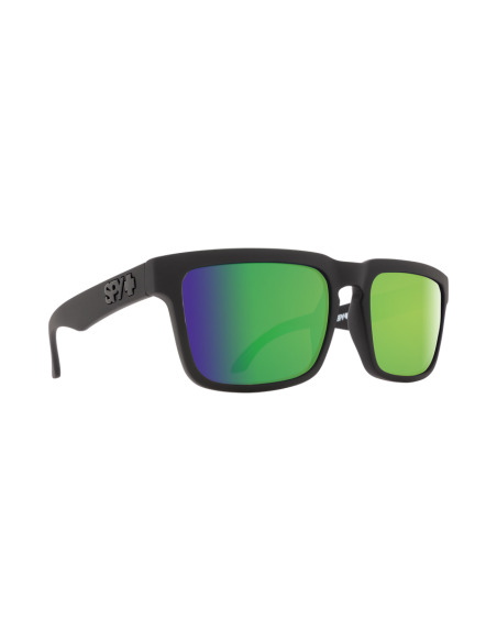HELM MATTE BLACK – HAPPY BRONZE POLAR w/ GREEN SPECTRA