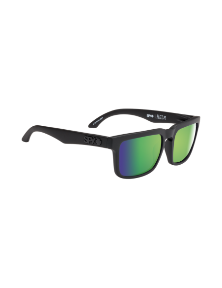 HELM MATTE BLACK – HAPPY BRONZE POLAR w/ GREEN SPECTRA