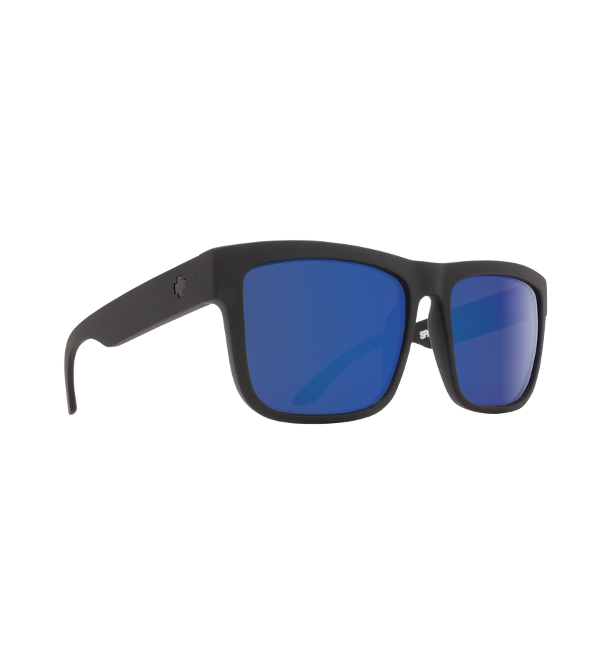 DISCORD MATTE BLACK – HAPPY BRONZE POLAR w/ BLUE SPECTRA