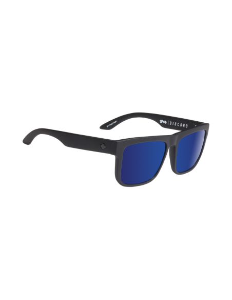 DISCORD MATTE BLACK – HAPPY BRONZE POLAR w/ BLUE SPECTRA