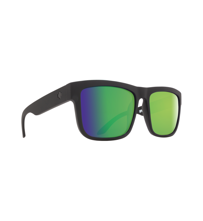 DISCORD MATTE BLACK – HAPPY BRONZE POLAR w/ GREEN SPECTRA