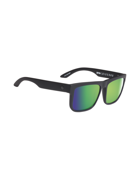DISCORD MATTE BLACK – HAPPY BRONZE POLAR w/ GREEN SPECTRA