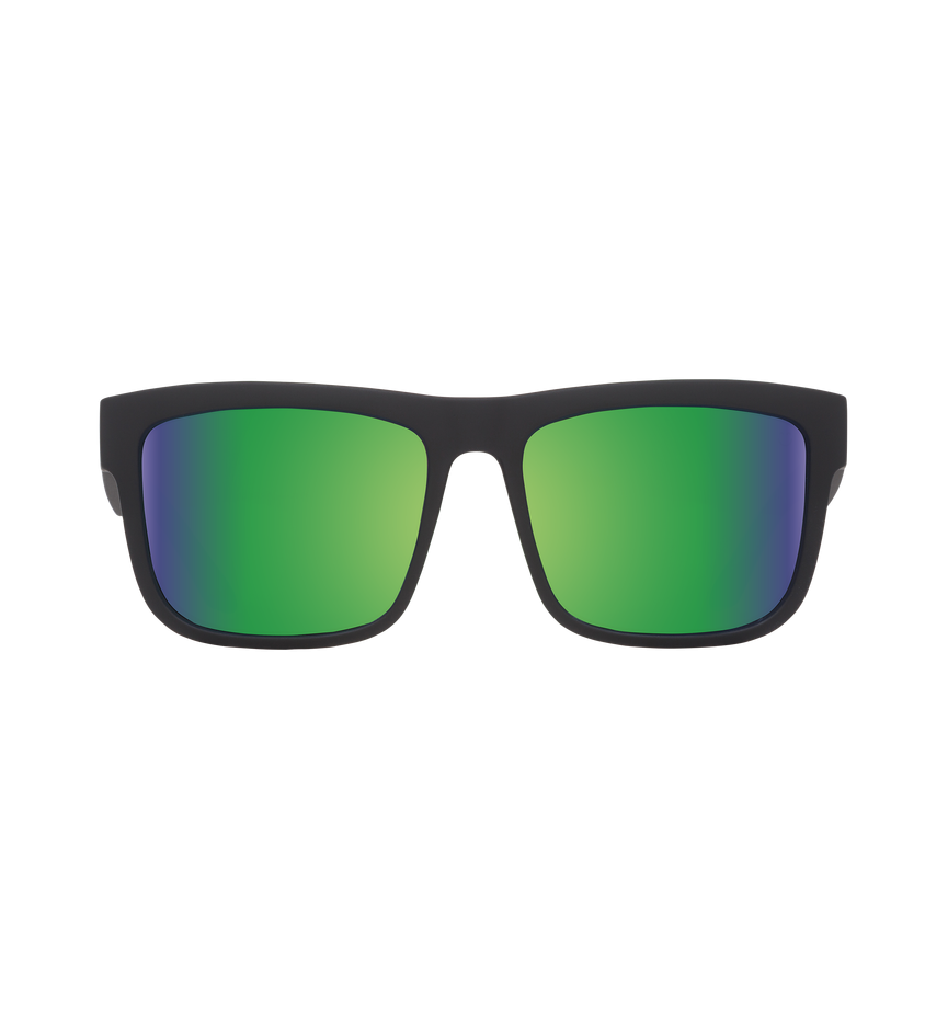 DISCORD MATTE BLACK – HAPPY BRONZE POLAR w/ GREEN SPECTRA