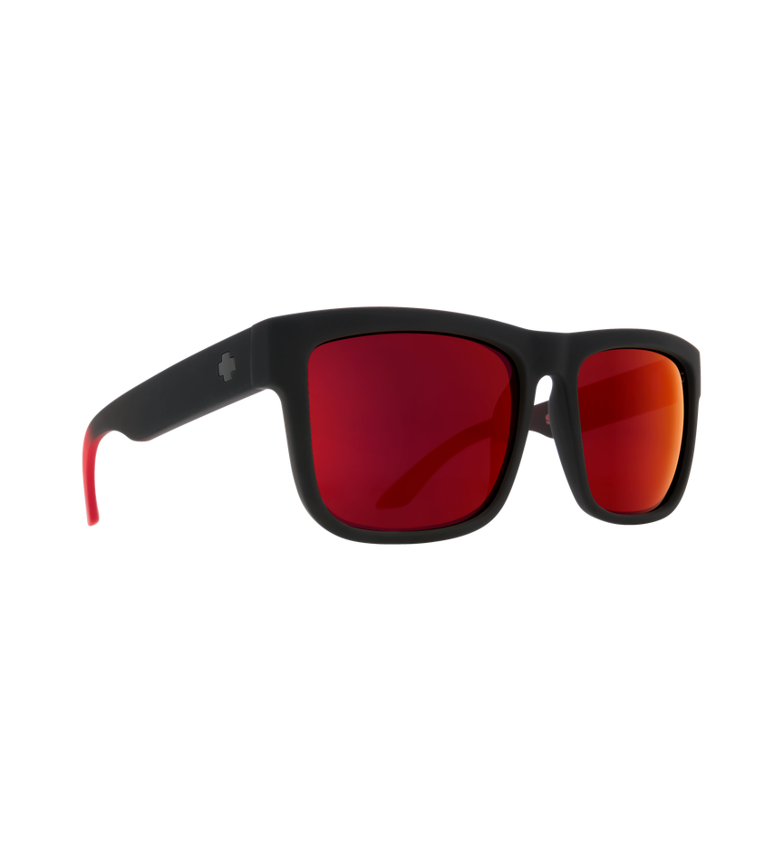 DISCORD SOFT MATTE BLACK/RED FADE – HAPPY GRAY GREEN W/RED FLASH