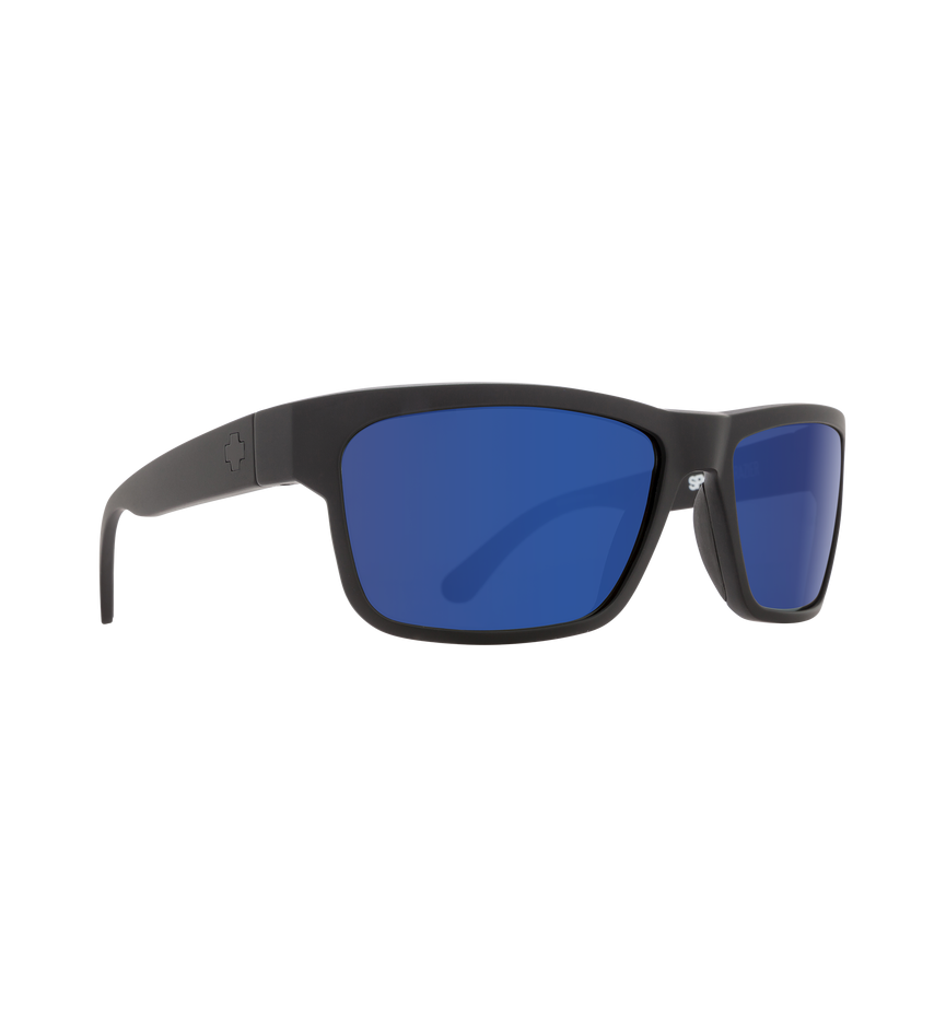 FRAZIER MATTE BLACK – HAPPY BRONZE POLAR w/ BLUE SPECTRA