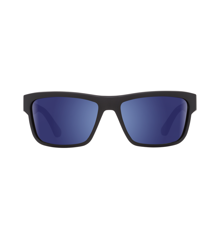 FRAZIER MATTE BLACK – HAPPY BRONZE POLAR w/ BLUE SPECTRA