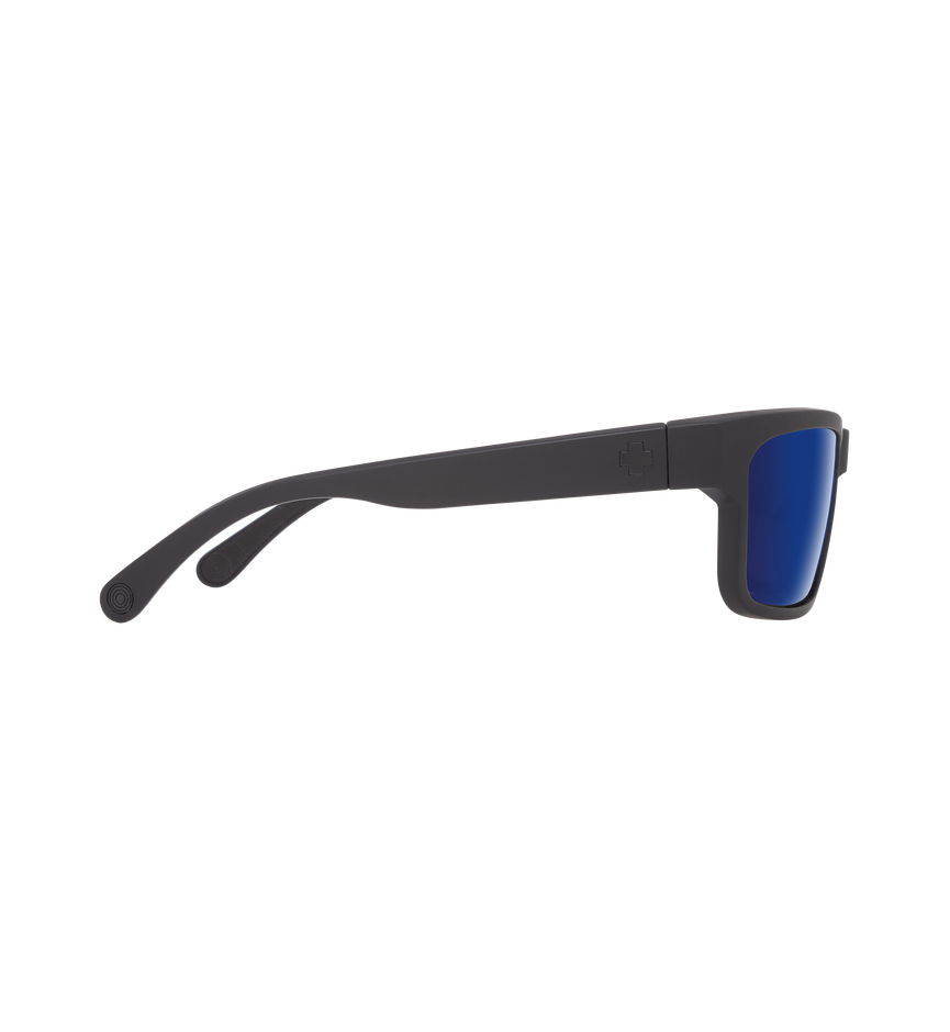 FRAZIER MATTE BLACK – HAPPY BRONZE POLAR w/ BLUE SPECTRA