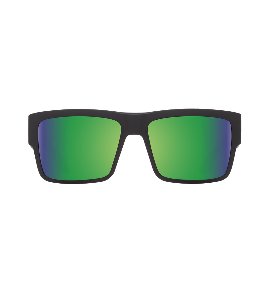 CYRUS MATTE BLACK – HAPPY BRONZE POLAR w/ GREEN SPECTRA