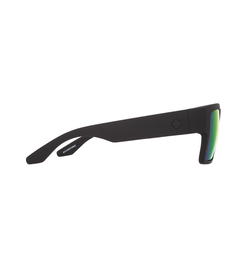 CYRUS MATTE BLACK – HAPPY BRONZE POLAR w/ GREEN SPECTRA