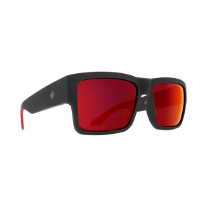CYRUS SOFT MATTE BLACK/RED FADE – HAPPY GRAY GREEN W/RED FLASH
            