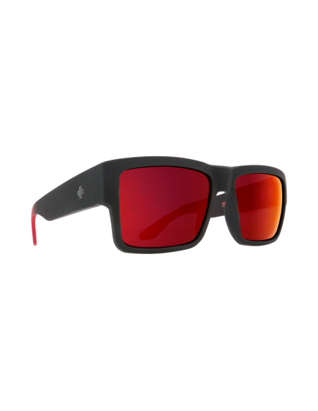 CYRUS SOFT MATTE BLACK/RED FADE – HAPPY GRAY GREEN W/RED FLASH
