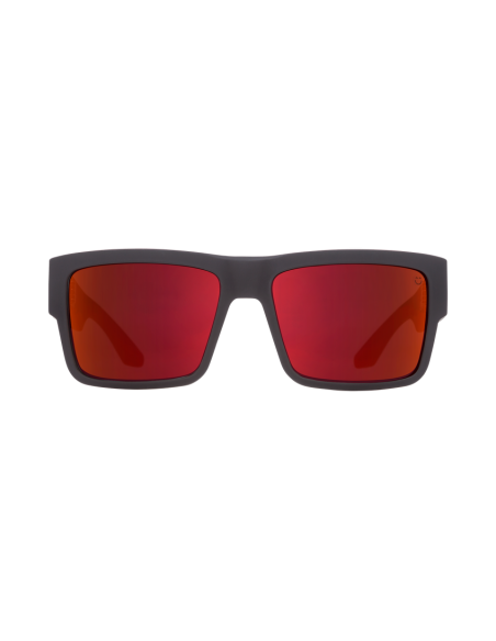 CYRUS SOFT MATTE BLACK/RED FADE – HAPPY GRAY GREEN W/RED FLASH