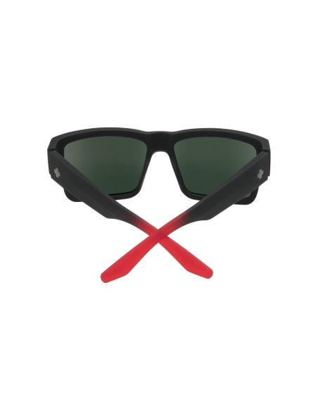 CYRUS SOFT MATTE BLACK/RED FADE – HAPPY GRAY GREEN W/RED FLASH