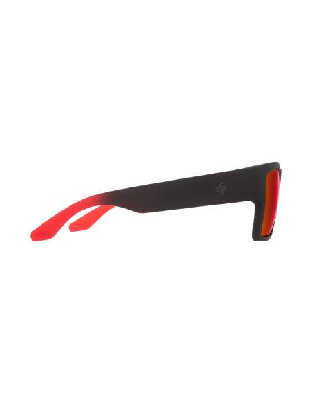 CYRUS SOFT MATTE BLACK/RED FADE – HAPPY GRAY GREEN W/RED FLASH