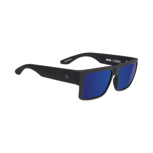 CYRUS SOFT MATTE BLACK – HAPPY BRONZE W/ BLUE SPECTRA 2
