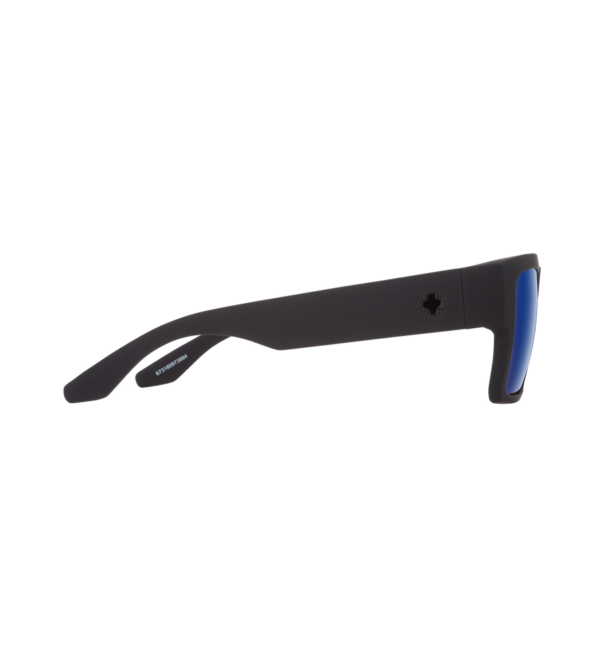 CYRUS SOFT MATTE BLACK – HAPPY BRONZE W/ BLUE SPECTRA