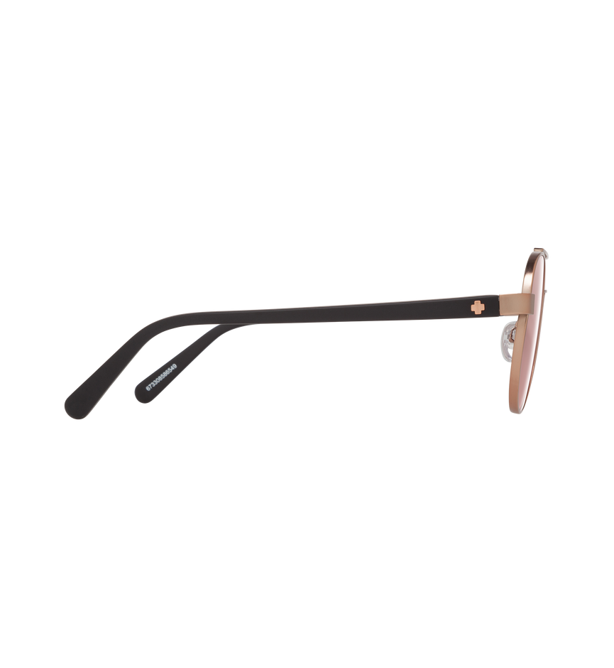 DECO MATTE ROSE GOLD/MATTE BLACK – HAPPY BRONZE W/ ROSE QUARTZ S