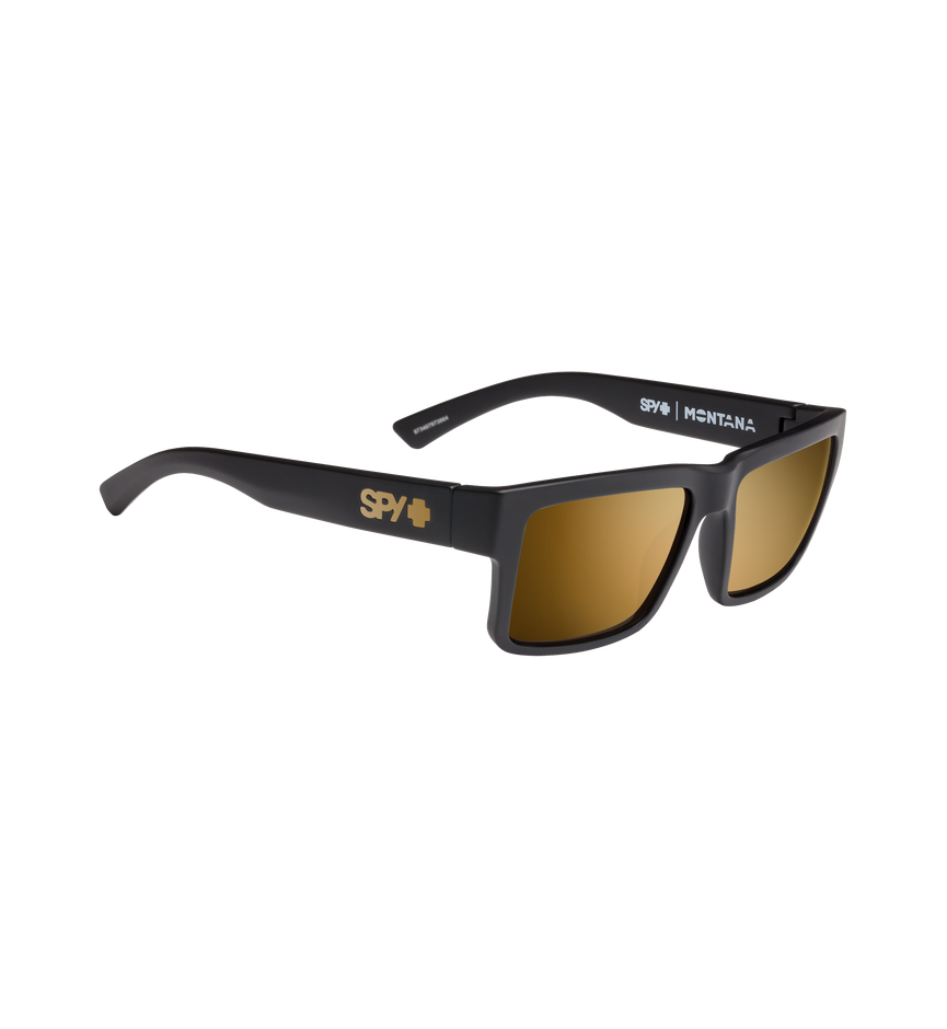 MONTANA SOFT MATTE BLACK – HAPPY BRONZE W/ GOLD MIRROR