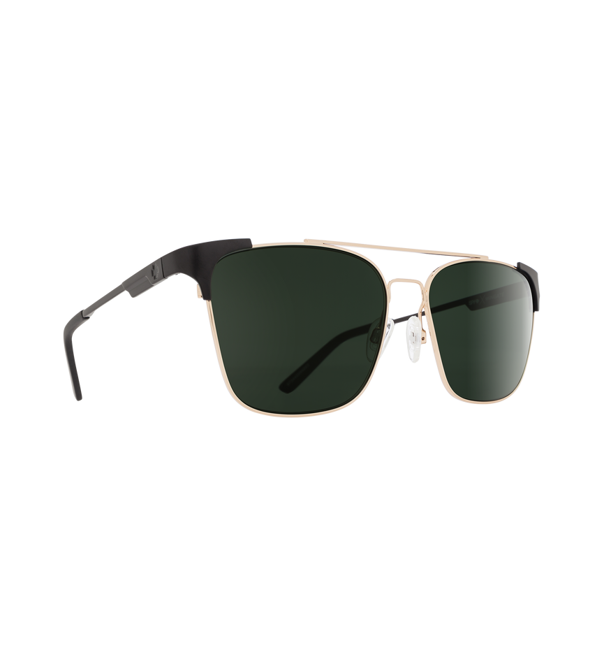 WINGATE MATTE BLACK/GLOSS GOLD – HAPPY GRAY GREEN