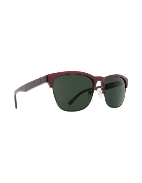 LOMA TRANSLUCENT GARNET/MATTE BLACK – HAPPY GRAY GREEN