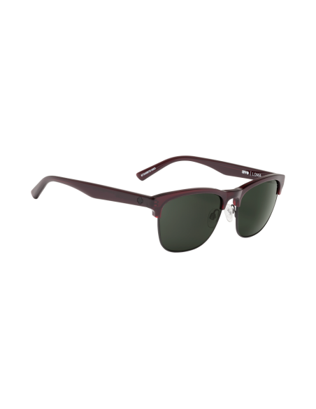 LOMA TRANSLUCENT GARNET/MATTE BLACK – HAPPY GRAY GREEN