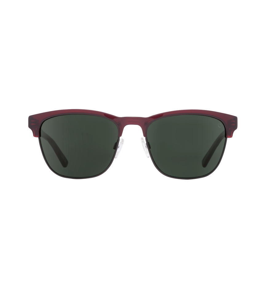 LOMA TRANSLUCENT GARNET/MATTE BLACK – HAPPY GRAY GREEN