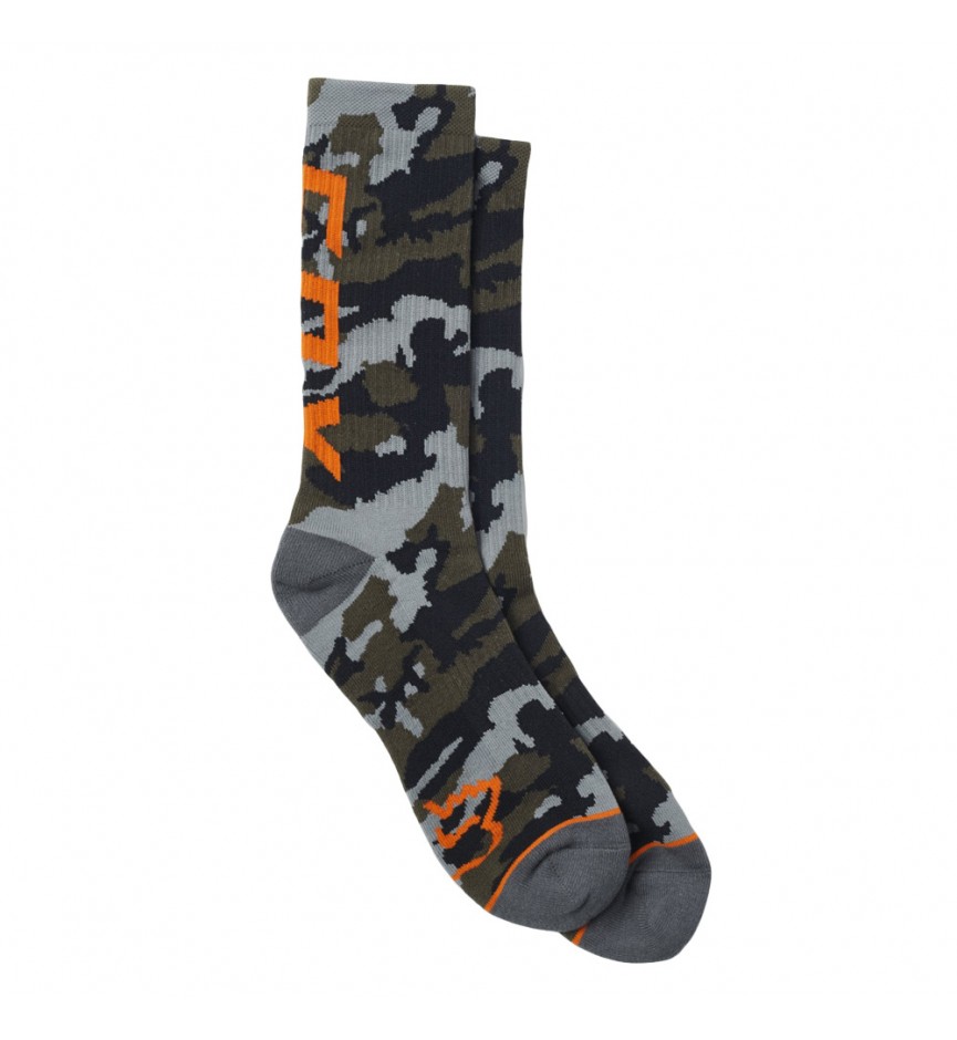 CAMO CUSHIONED CREW SOCK