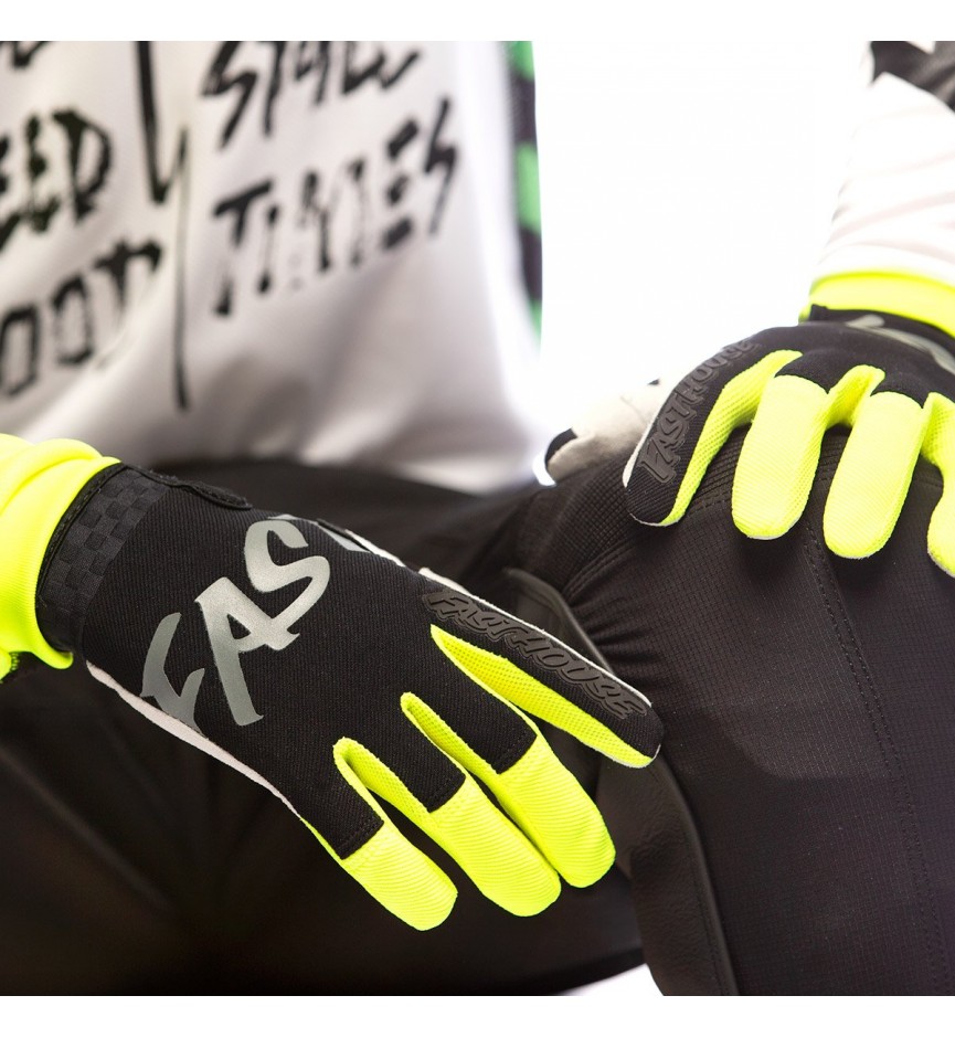 Sector Glove - Black/High Viz