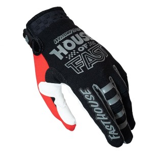 Howler Glove - Black/Red 2