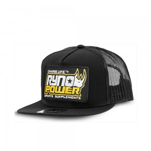 Black Mesh Snapback HAT