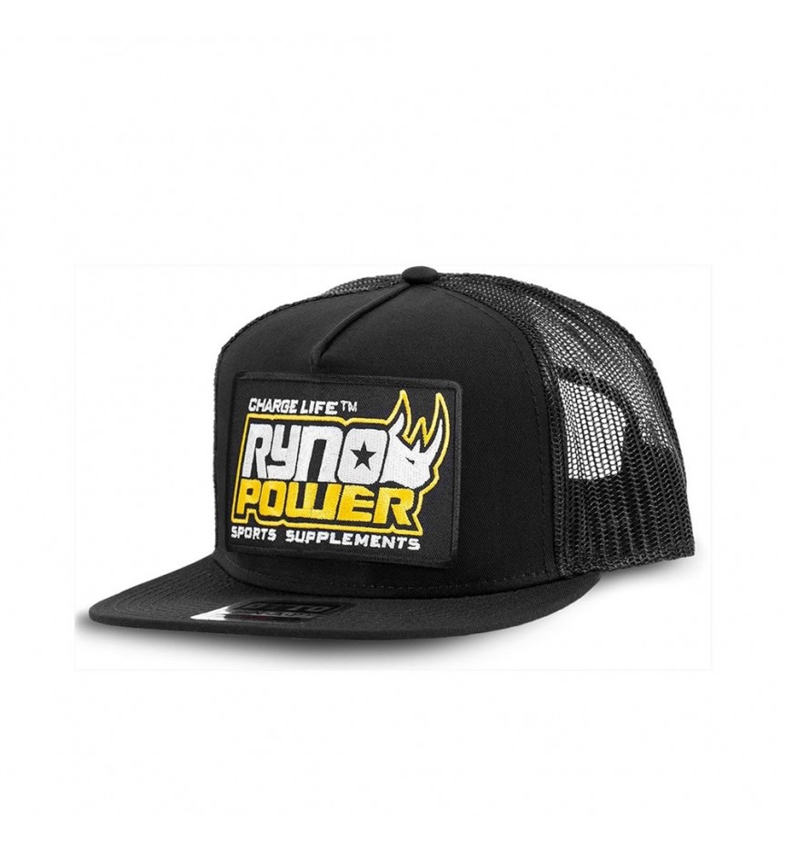 Black Mesh Snapback HAT