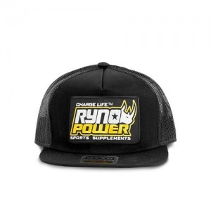 Black Mesh Snapback HAT 2
