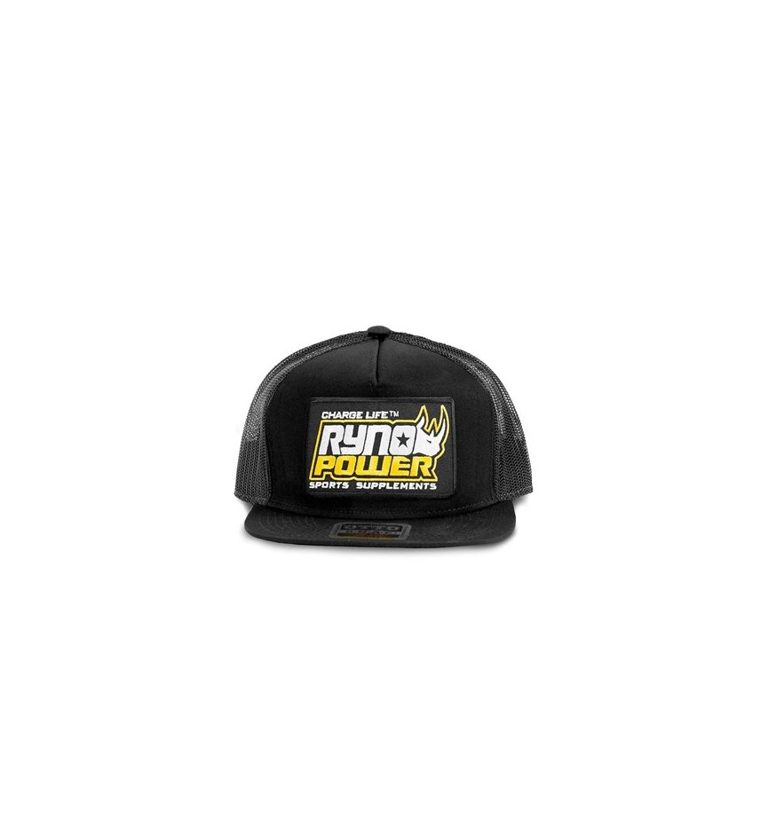 Black Mesh Snapback HAT