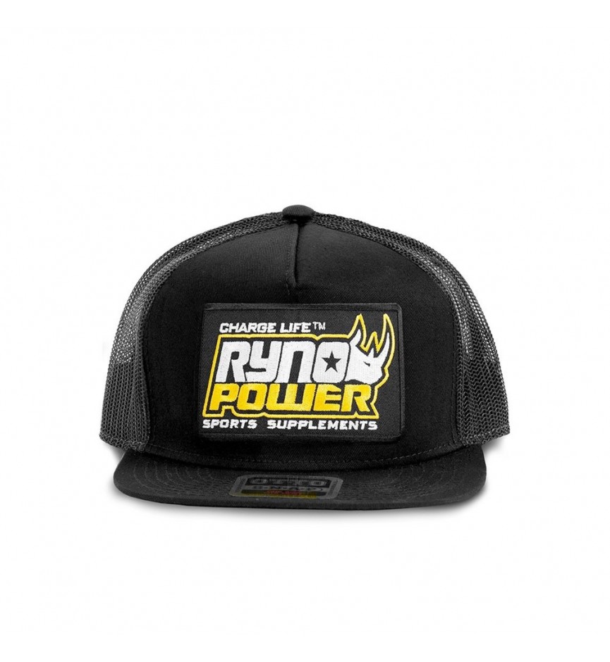 Black Mesh Snapback HAT