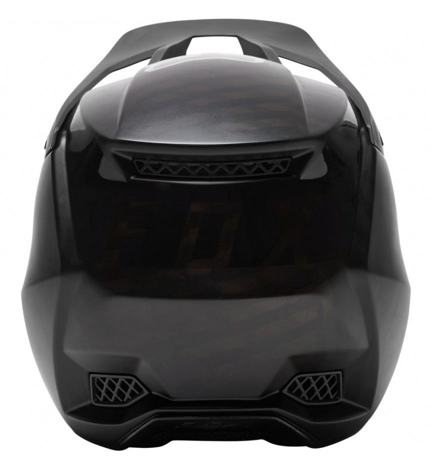 V3 RS BLACK CARBON HELMET, ECE