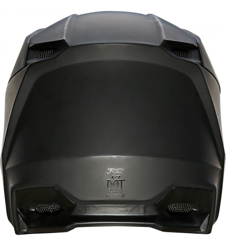 YTH V1 MATTE BLACK HELMET, ECE