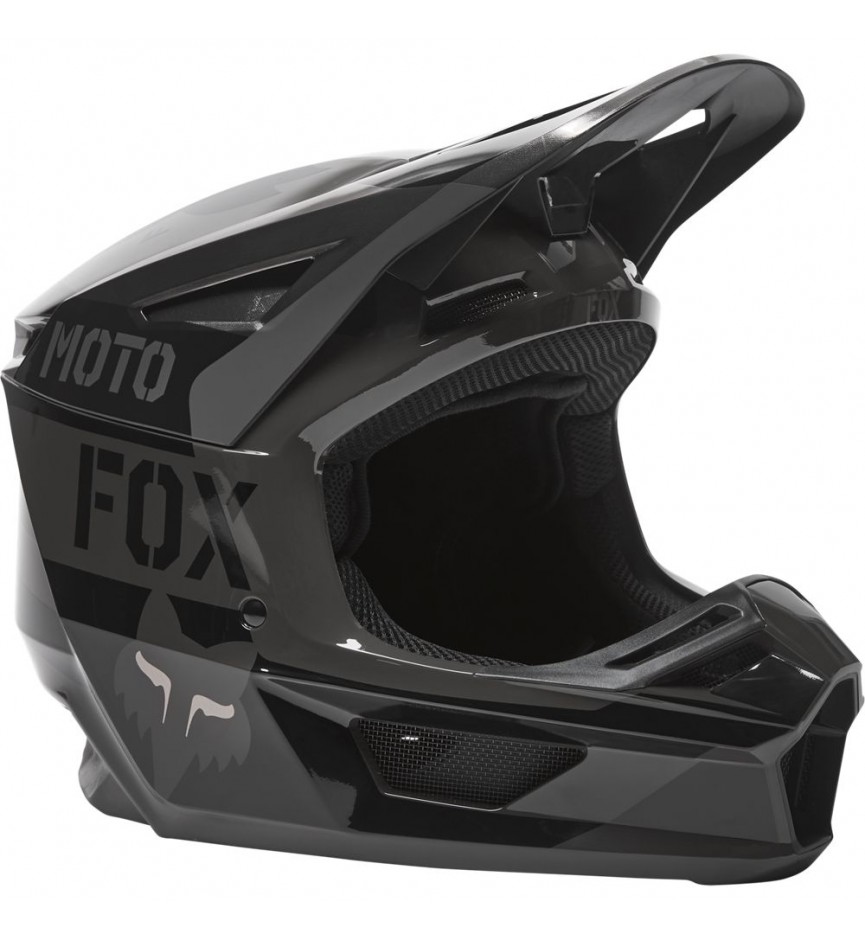 V2 NOBYL BLACK HELMET, ECE