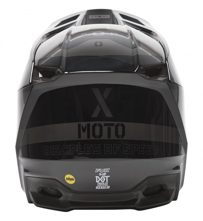 V2 NOBYL BLACK HELMET, ECE