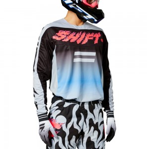 WHITE LABEL FLAME JERSEY