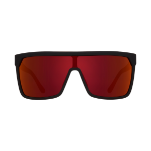 FLYNN SOFT MATTE BLACK/RED FADE – HAPPY GRAY GREEN W/RED FLASH 2