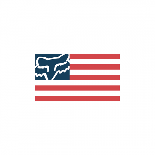 FOX FLAG - 6"