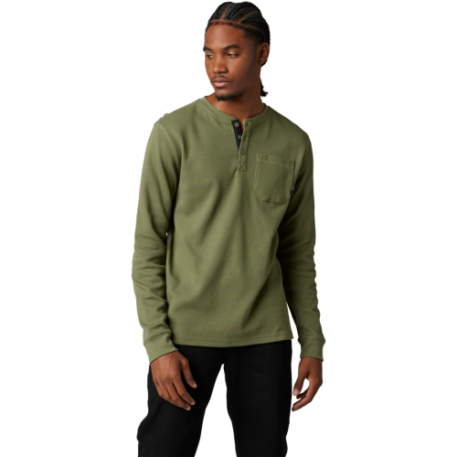 GRUNT WORK THERMAL HENLEY LS TOP