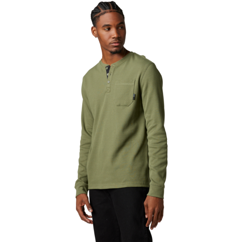 GRUNT WORK THERMAL HENLEY LS TOP