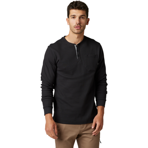 GRUNT WORK THERMAL HENLEY LS TOP