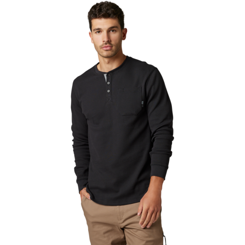 GRUNT WORK THERMAL HENLEY LS TOP